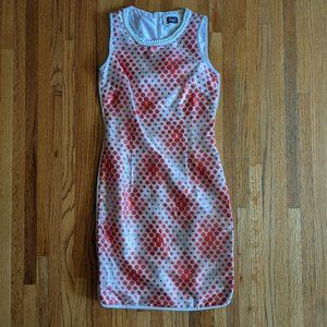 D&G white and red polka dot dress